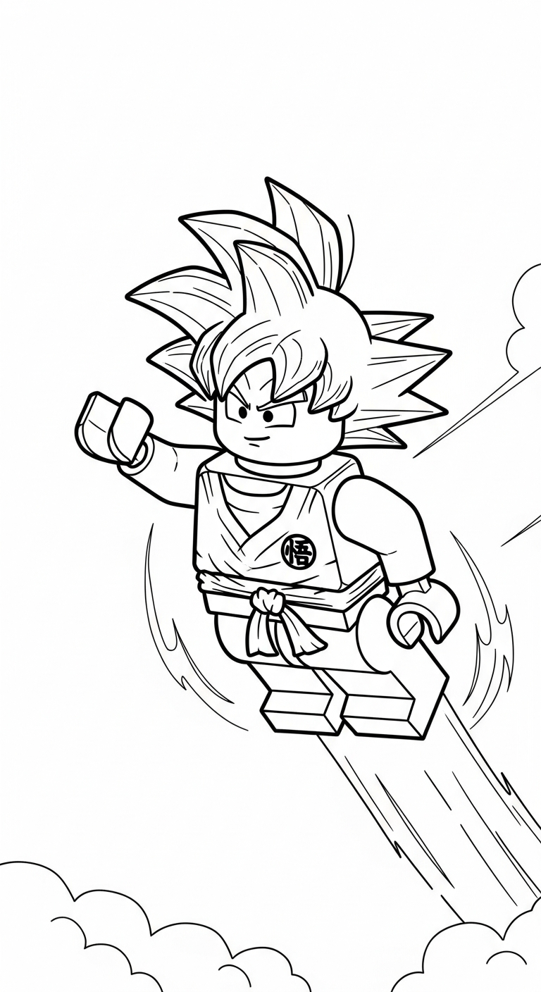 tải hình tô màu LEGO cho bé miễn phí 2