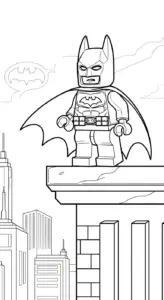 hình tô màu LEGO cho bé 3 tuổi miễn phí