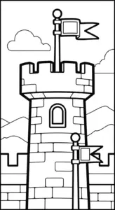 tranh tô màu LEGO pdf