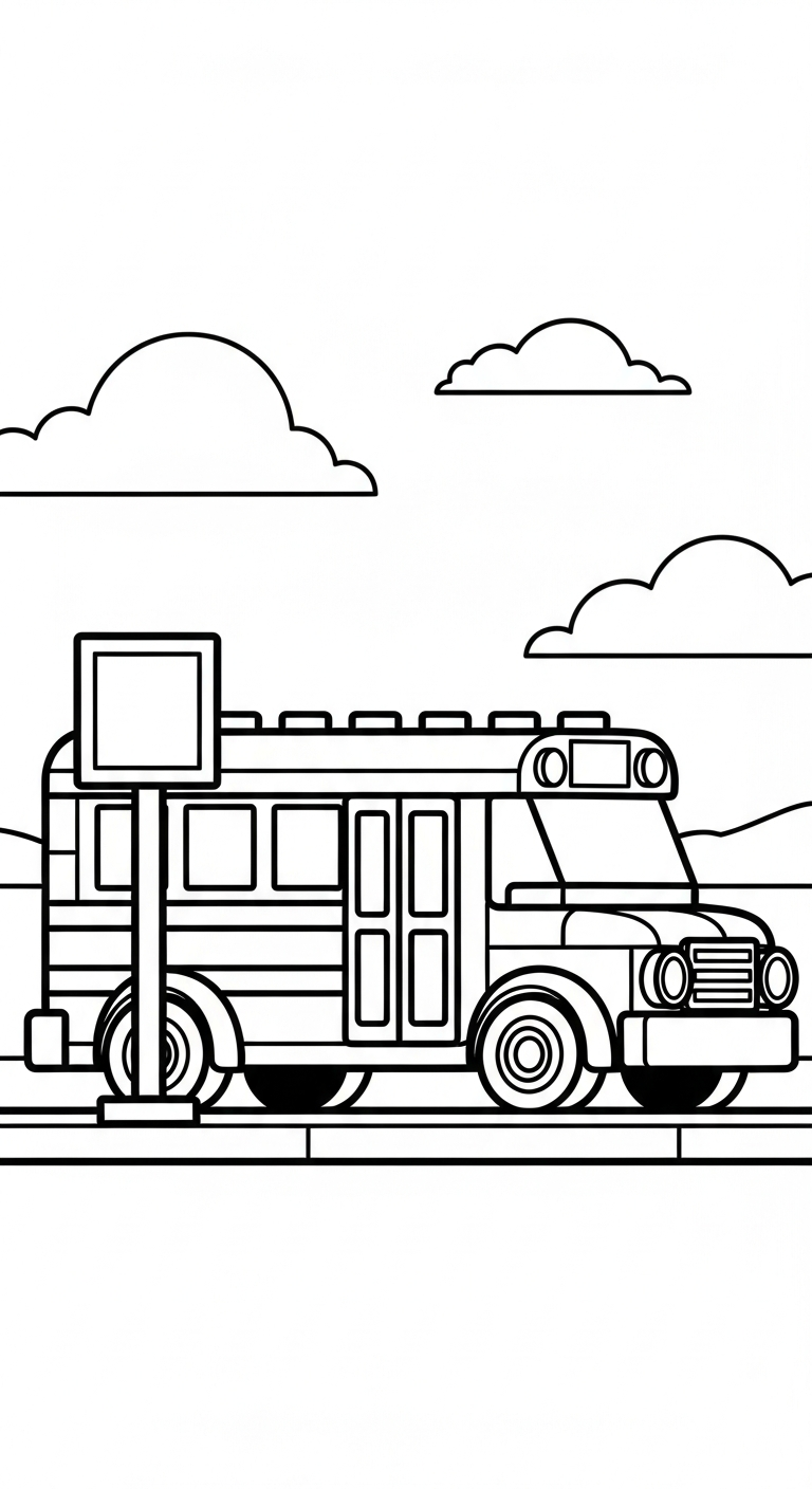 tranh tô màu LEGO cho bé 8 tuổi miễn phí