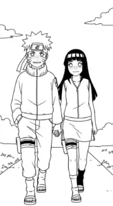 tải hình tô màu Naruto cho bé