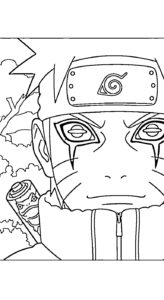 tải hình tô màu Naruto