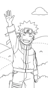 download tranh tô màu Naruto miễn phí
