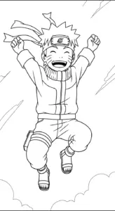 tải tranh tô màu Naruto miễn phí