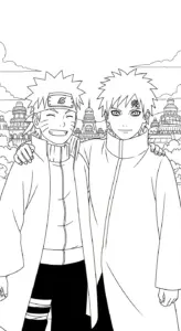 tải hình tô màu Naruto cho bé 3 tuổi