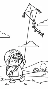tải hình tô màu Pororo pdf