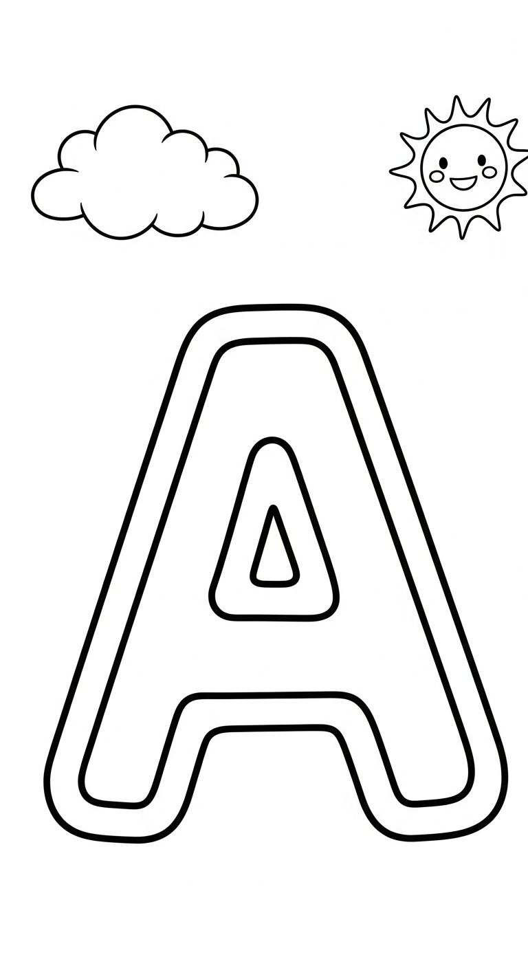 tải tranh tô màu bảng chữ cái cho bé 8 tuổi