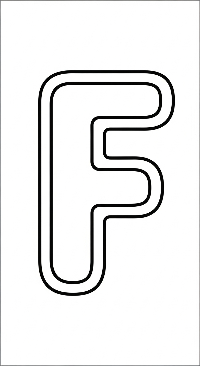 tranh tô màu bảng chữ cái rõ nét