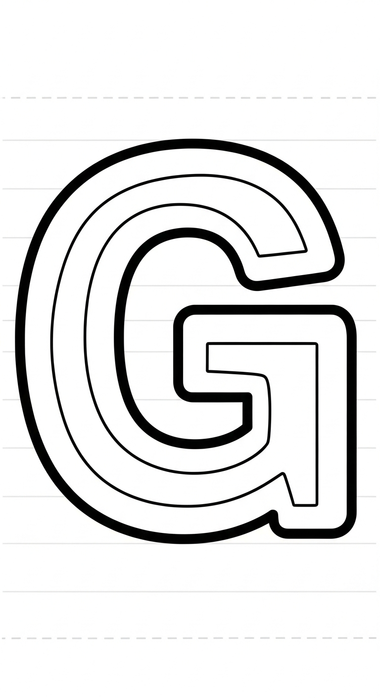 tranh tô màu bảng chữ cái rõ nét 1