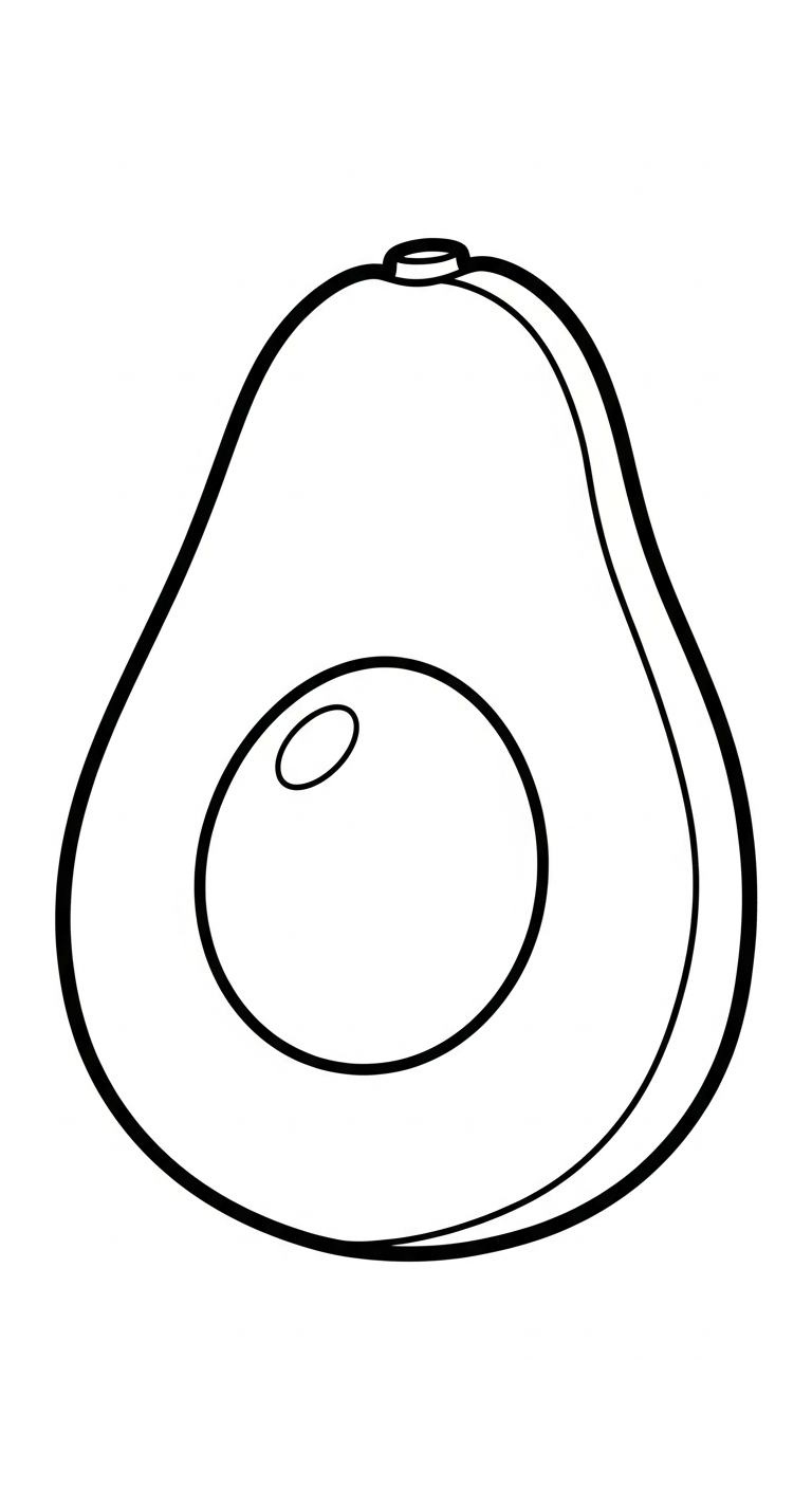 tải file tranh tô màu bơ