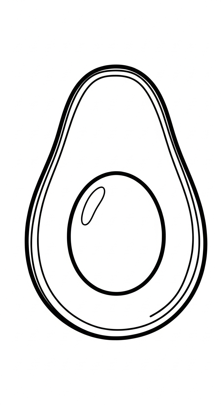 tải hình tô màu bơ không mất tiền