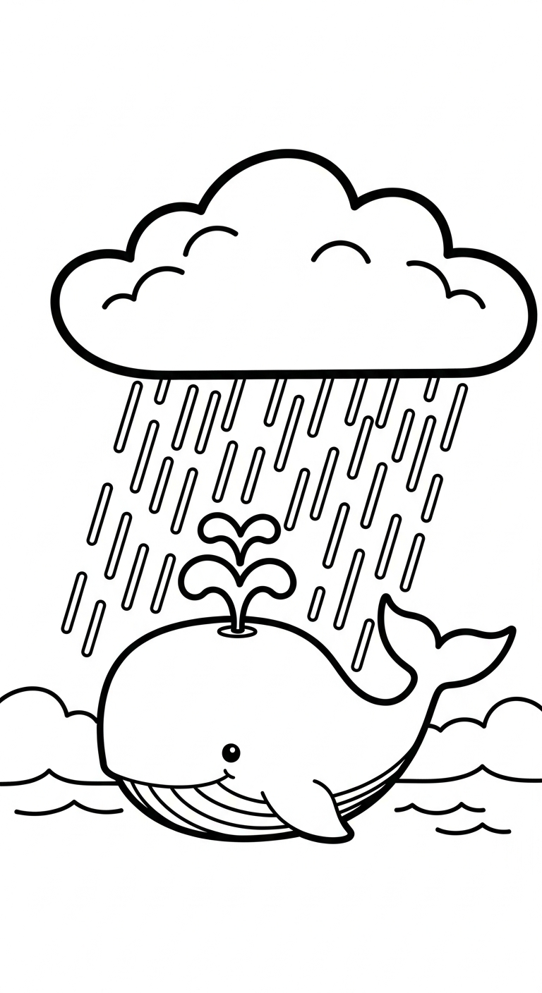 tải tranh tô màu cá voi cho bé 3 tuổi