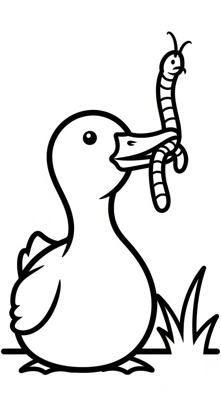 tải tranh tô màu con vịt không mất tiền