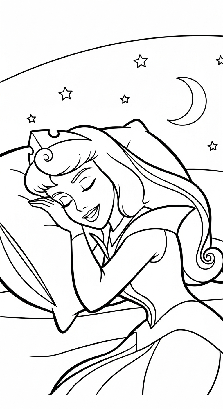 download hình tô màu công chúa disney cho bé