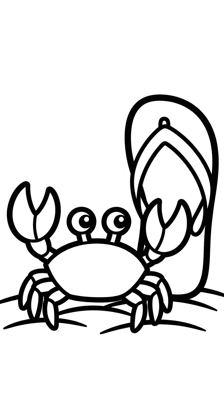 hình tô màu cua cho bé tải về