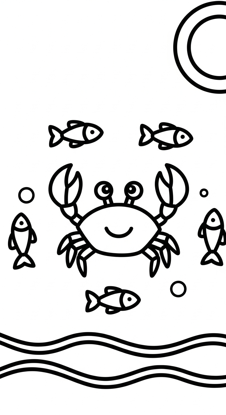 tải hình tô màu cua cho bé 1