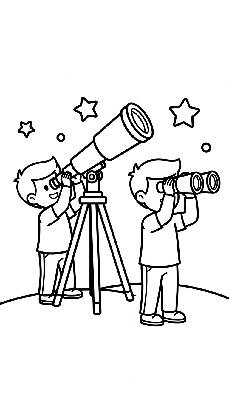 tranh tô màu đôi bạn thân cho bé 5 tuổi