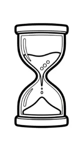 hình tô màu đồng hồ cho bé 6 tuổi miễn phí