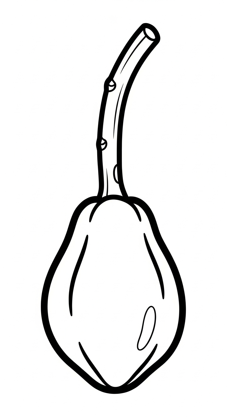 tải tranh tô màu đu đủ cho bé