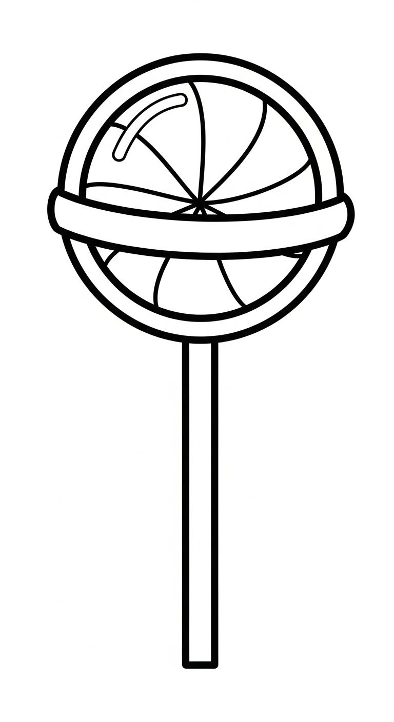 tải hình tô màu kẹo mút cho bé 3 tuổi