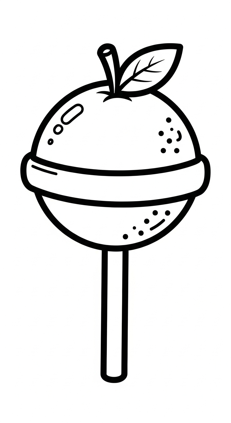 tải tranh tô màu kẹo mút