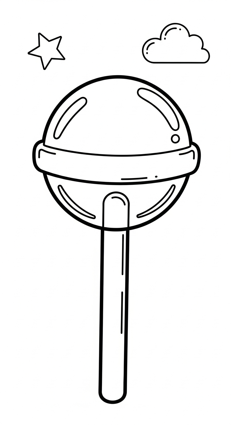 tải tranh tô màu kẹo mút cho bé 6 tuổi 1