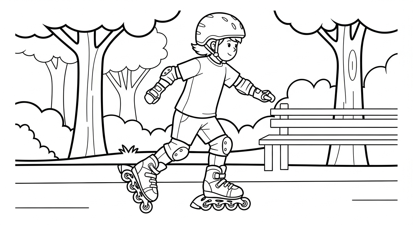 download hình tô màu khu vui chơi miễn phí