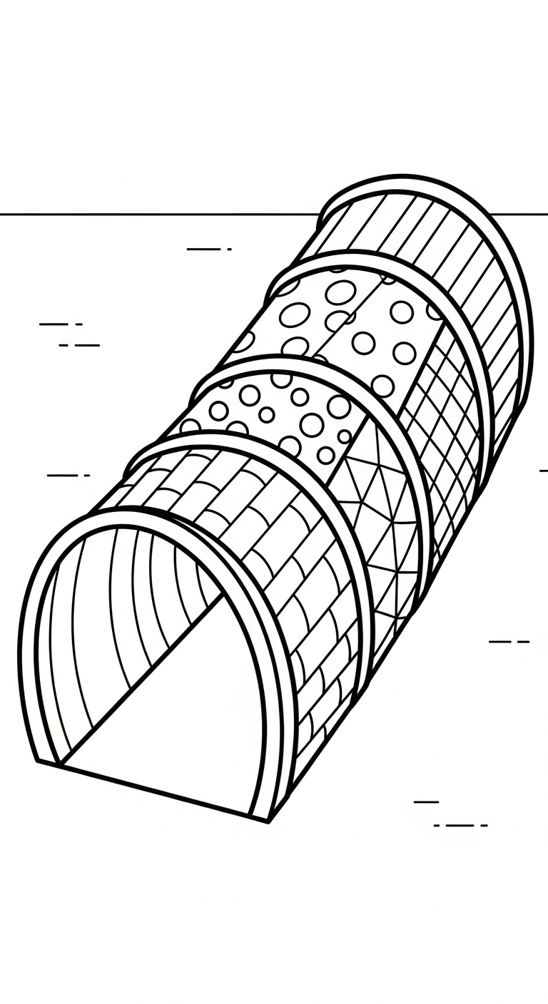 tranh tô màu khu vui chơi cho bé đơn giản