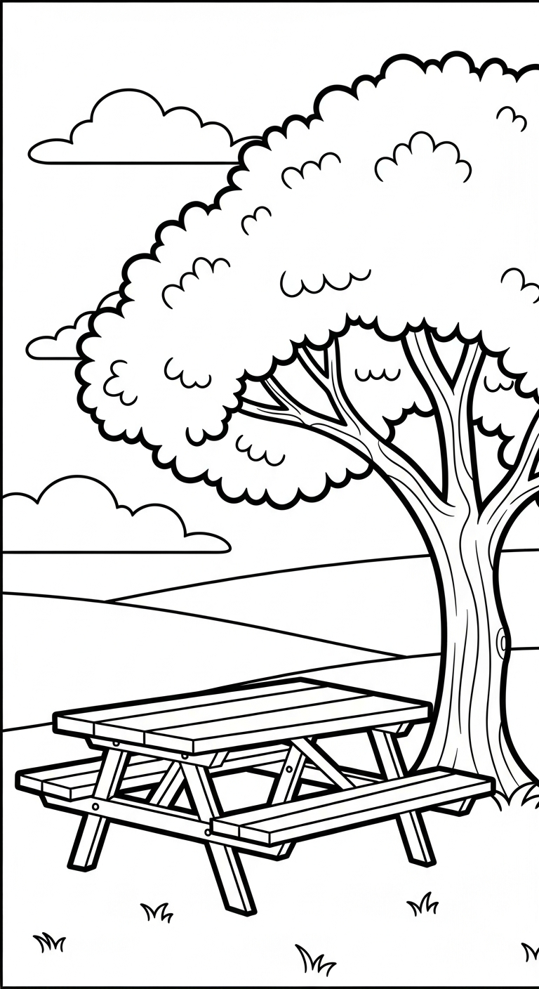 tải hình tô màu khu vui chơi cho bé 7 tuổi 1