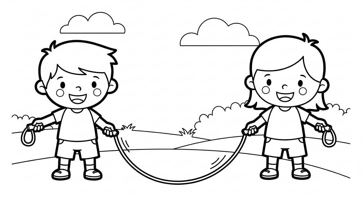 tranh tô màu khu vui chơi cho bé 7-8 tuổi