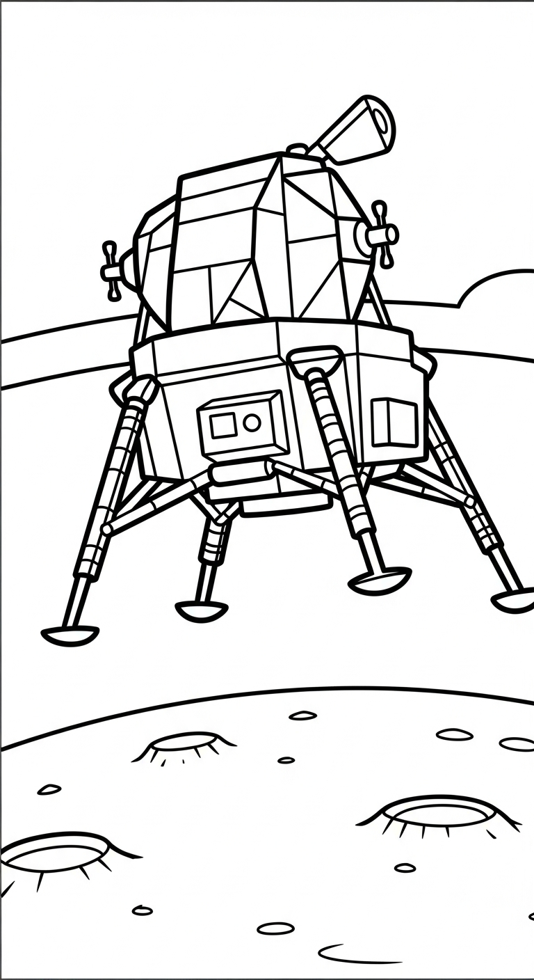 in tranh tô màu mặt trăng miễn phí