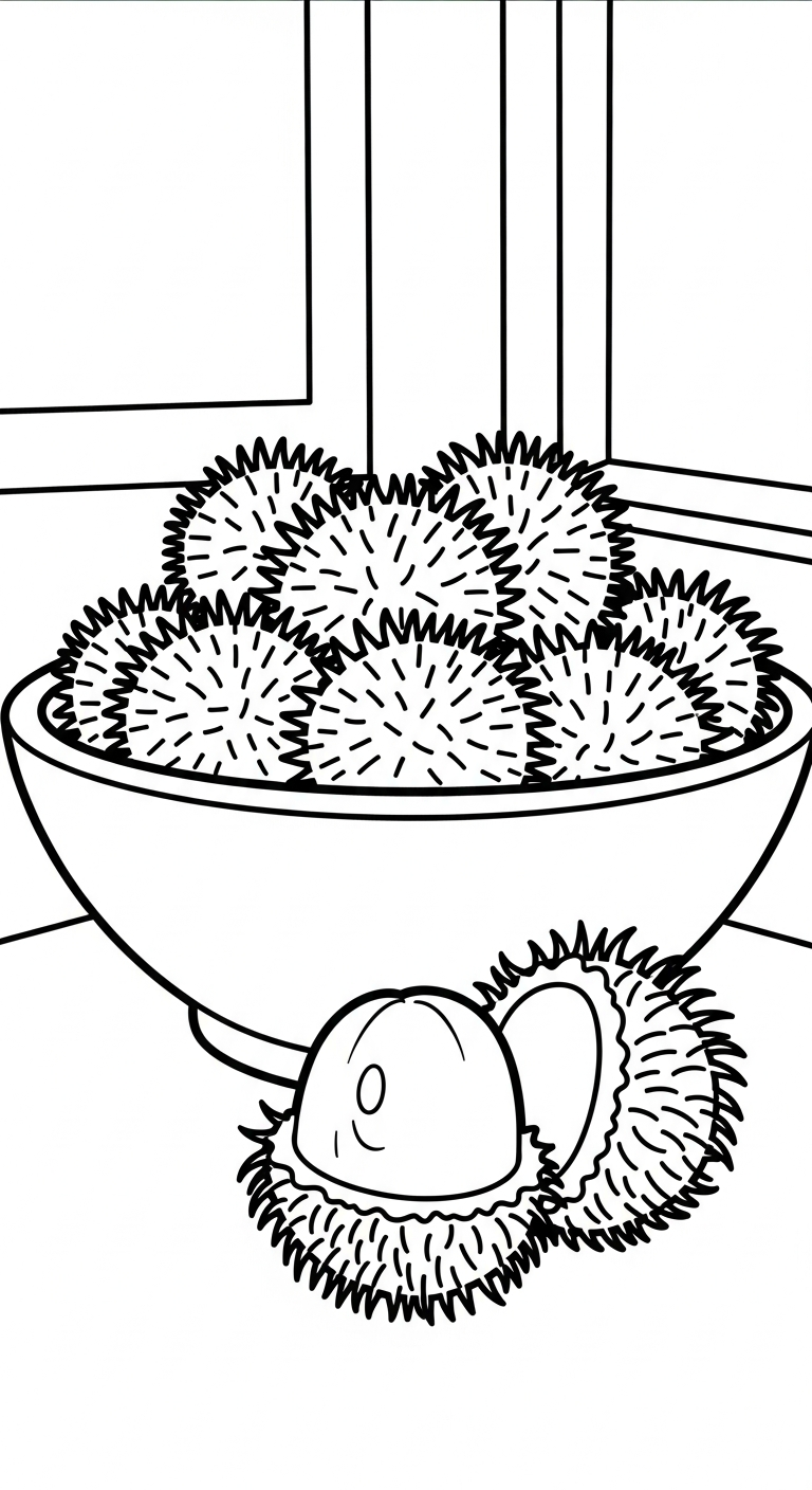 in hình tô màu mùa hè miễn phí