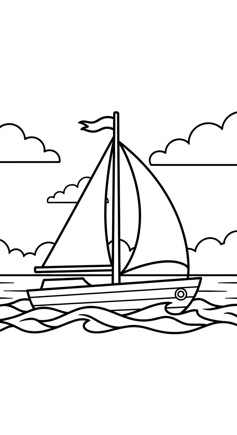 tranh tô màu mùa hè cho trẻ em