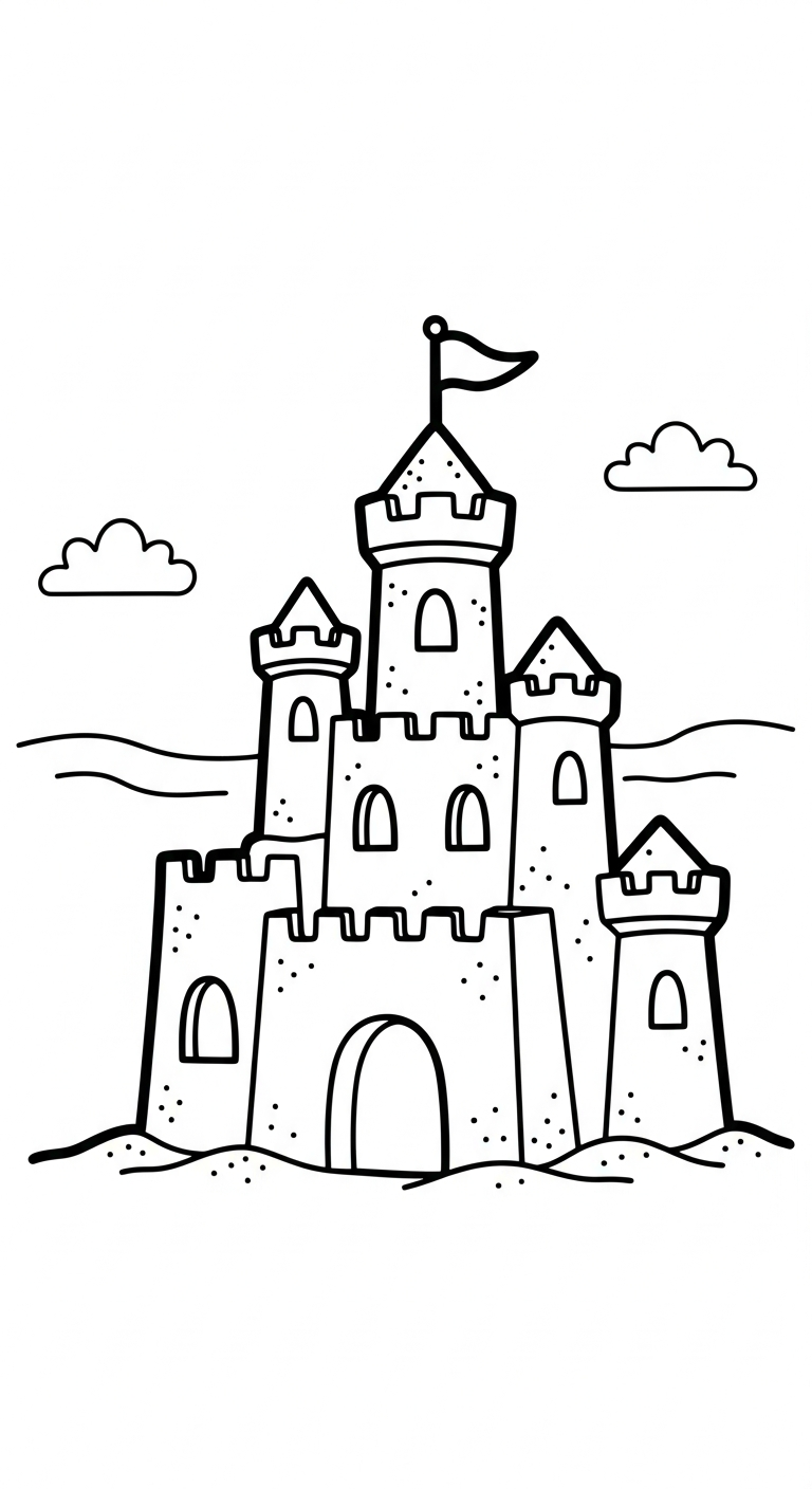 download tranh tô màu mùa hè miễn phí