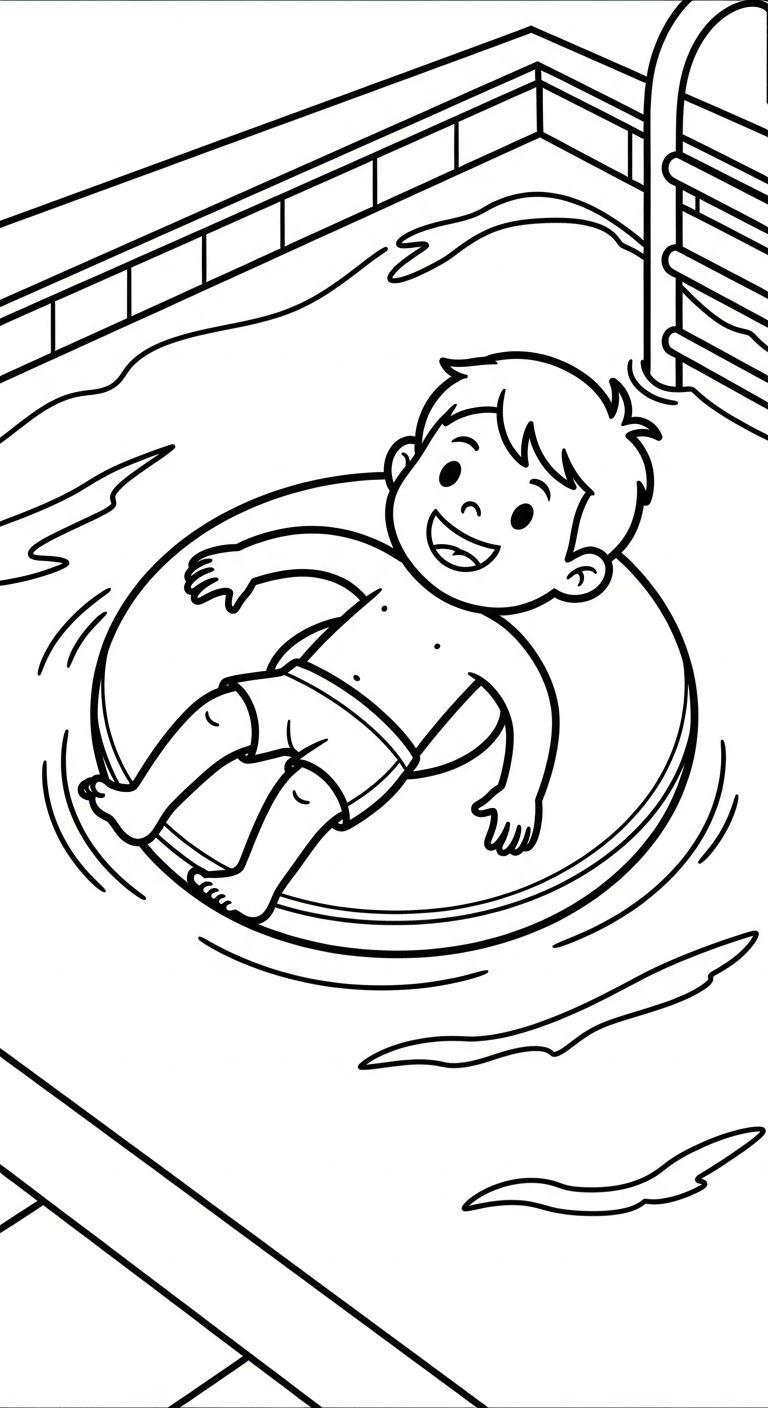 hình tô màu mùa hè in ngay