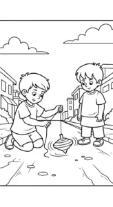 tải hình tô màu mùa hè cho bé 8 tuổi