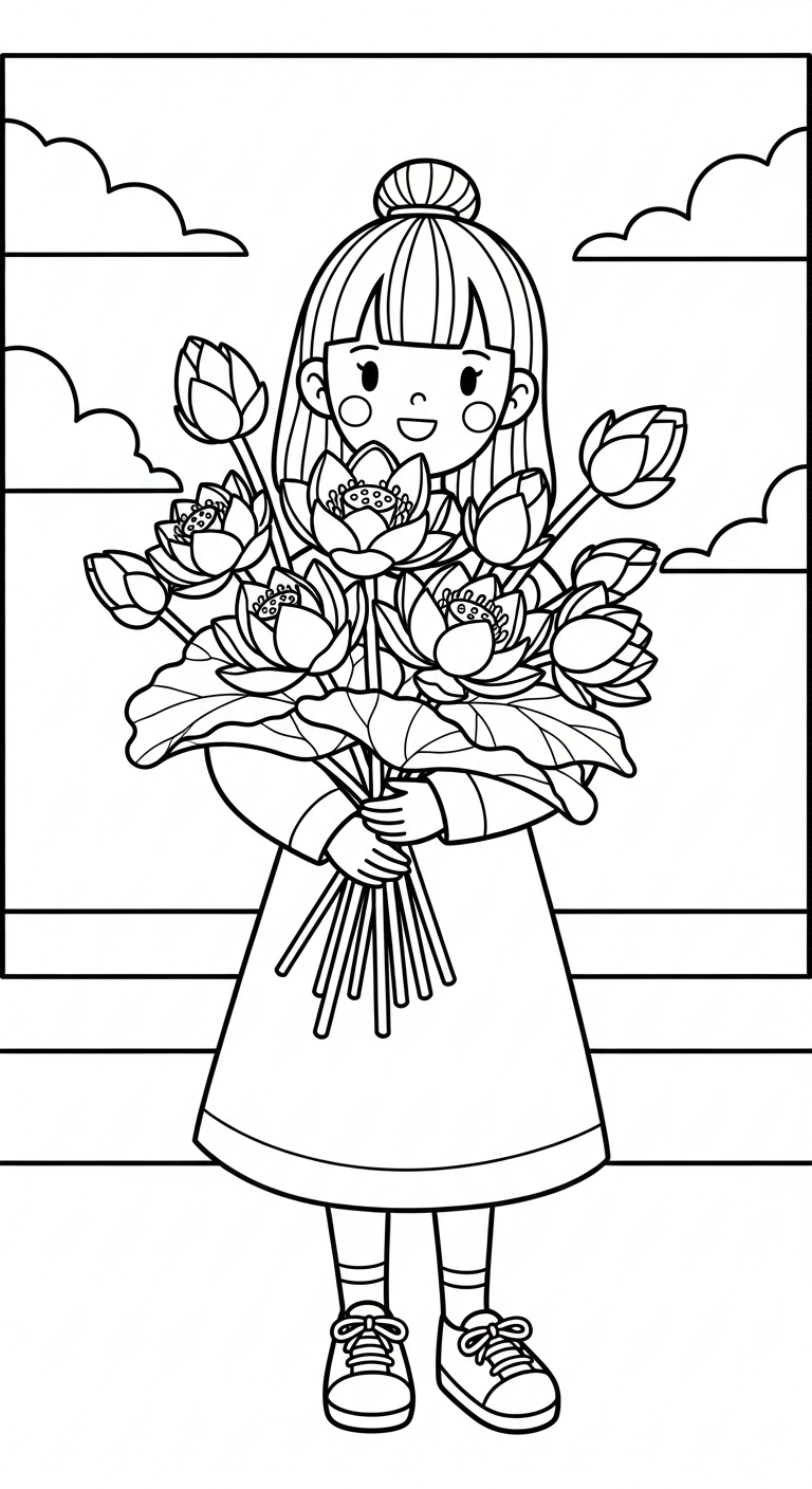 tải tranh tô màu mùa hè không mất tiền 1