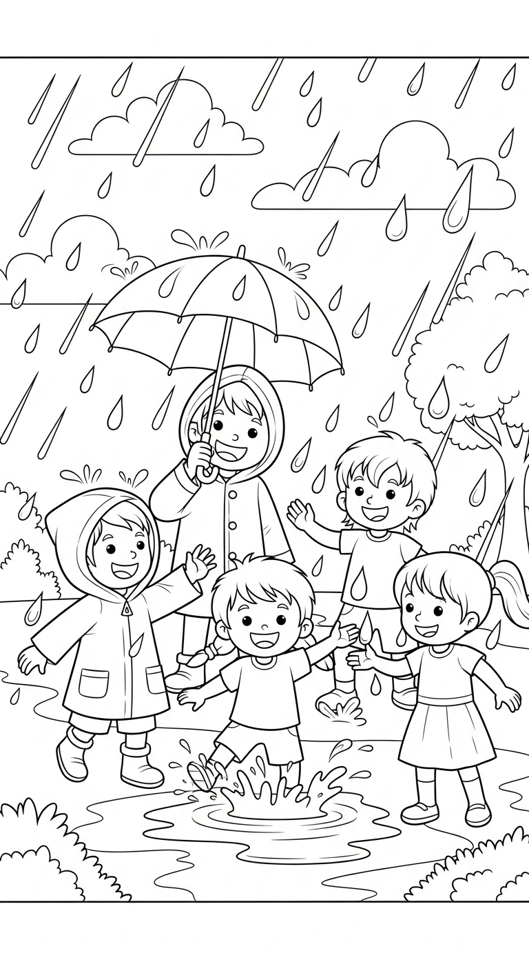 tải hình tô màu mùa hè