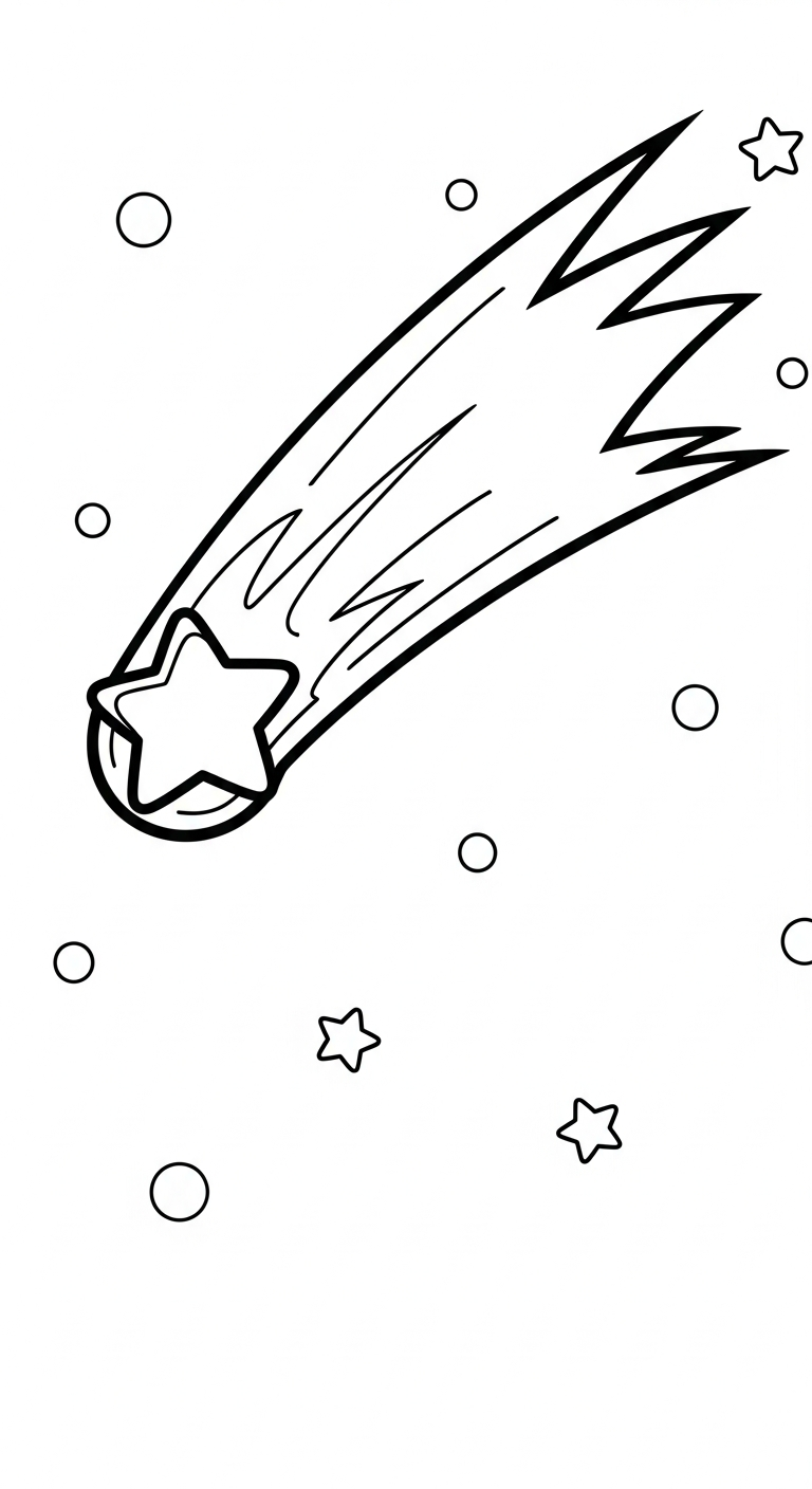 hình tô màu ngôi sao cho bé 7-8 tuổi