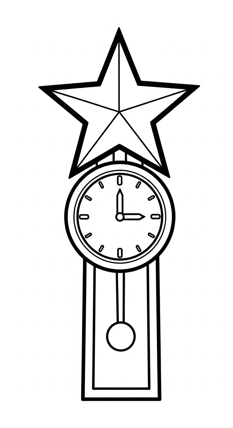 mẫu tranh tô màu ngôi sao cho bé