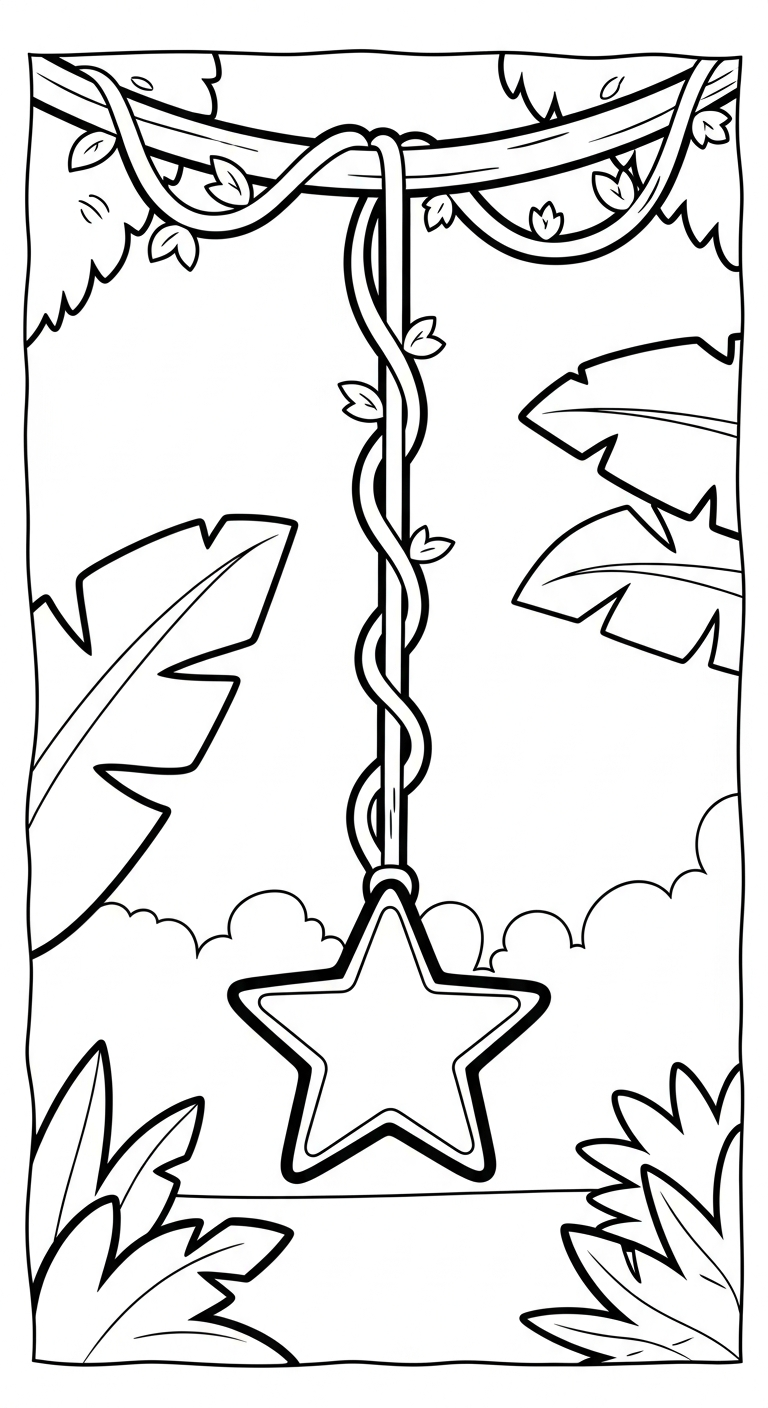 tải file hình tô màu ngôi sao 1