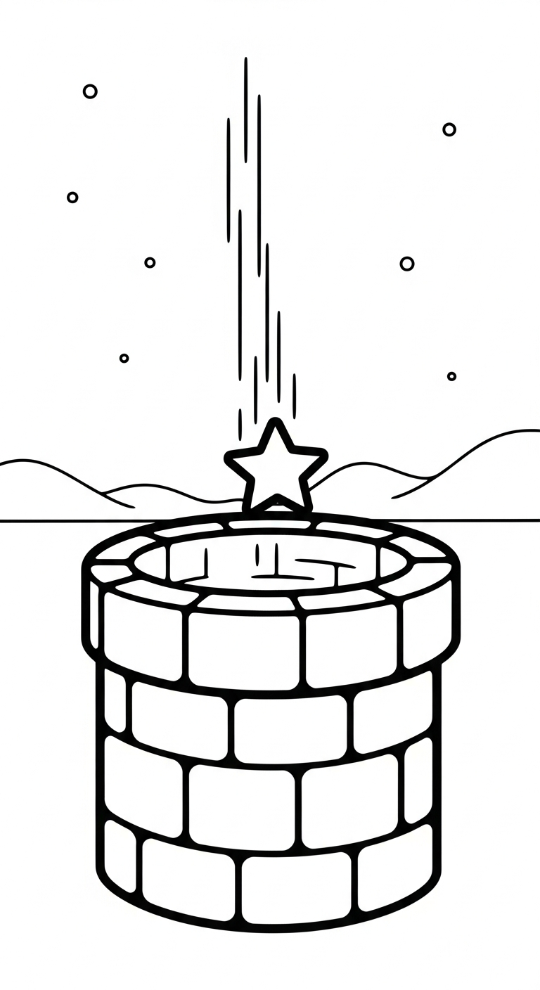 in tranh tô màu ngôi sao cho bé 4 tuổi