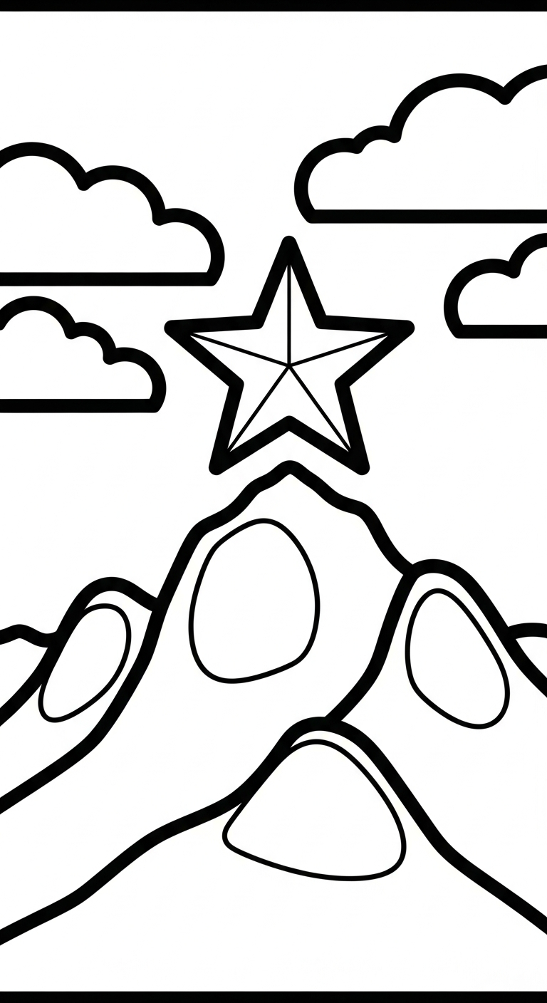 tải hình tô màu ngôi sao chất lượng cao