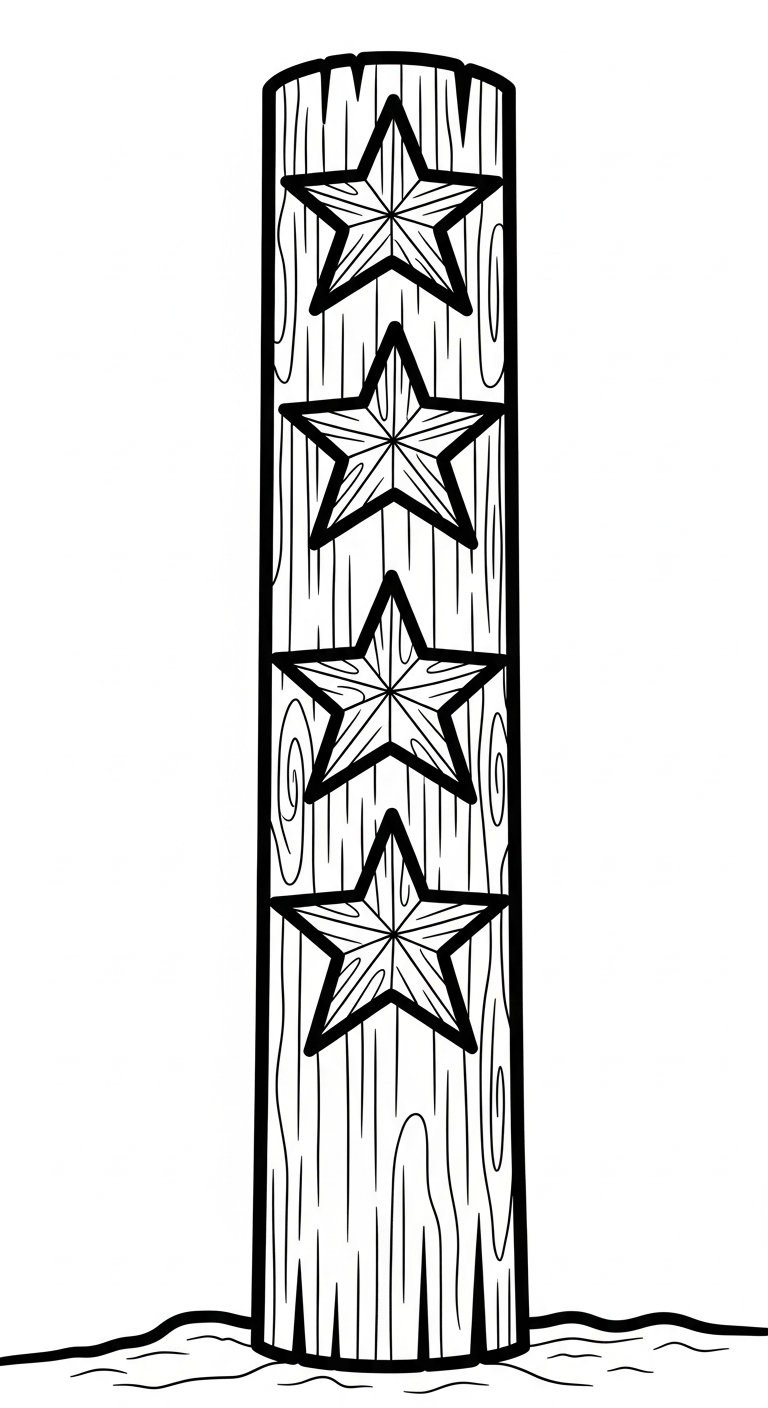 hình tô màu ngôi sao cho trẻ em