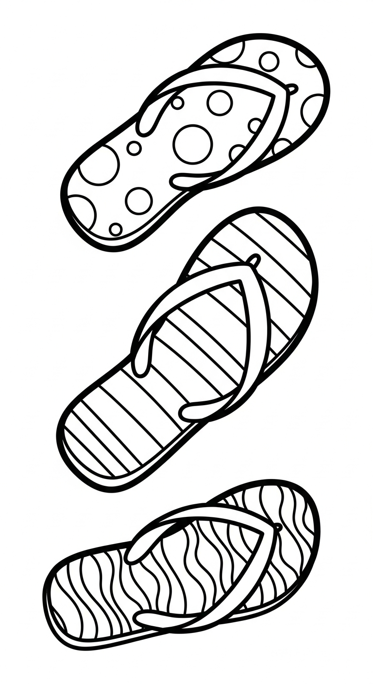 file hình tô màu trang phục mùa hè cho bé 4-5 tuổi