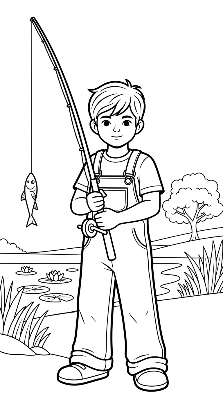 in tranh tô màu trang phục mùa hè cho bé 4 tuổi