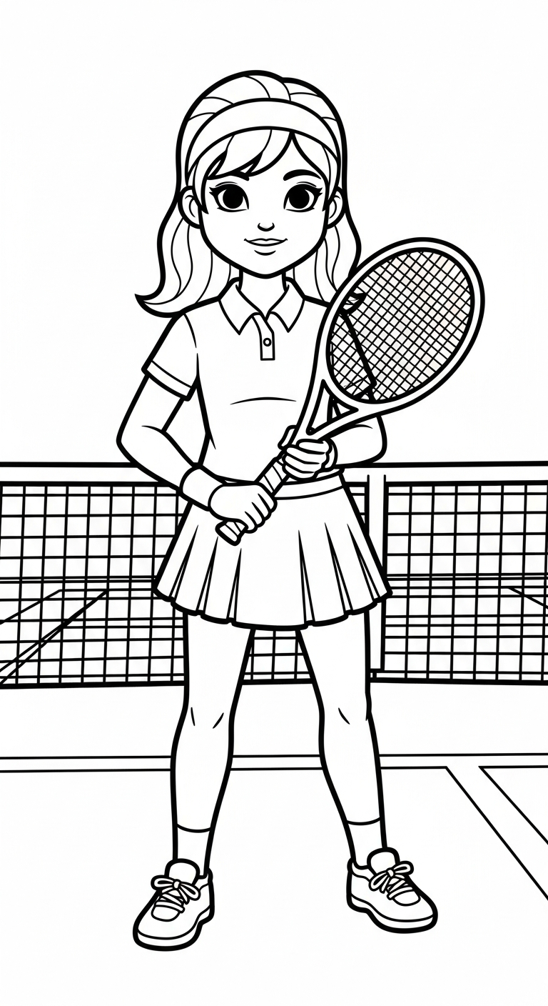 hình tô màu trang phục mùa hè cho bé tải về