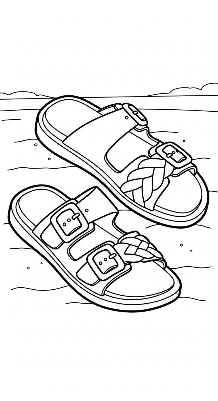 hình tô màu trang phục mùa hè cho bé 5 tuổi miễn phí 1