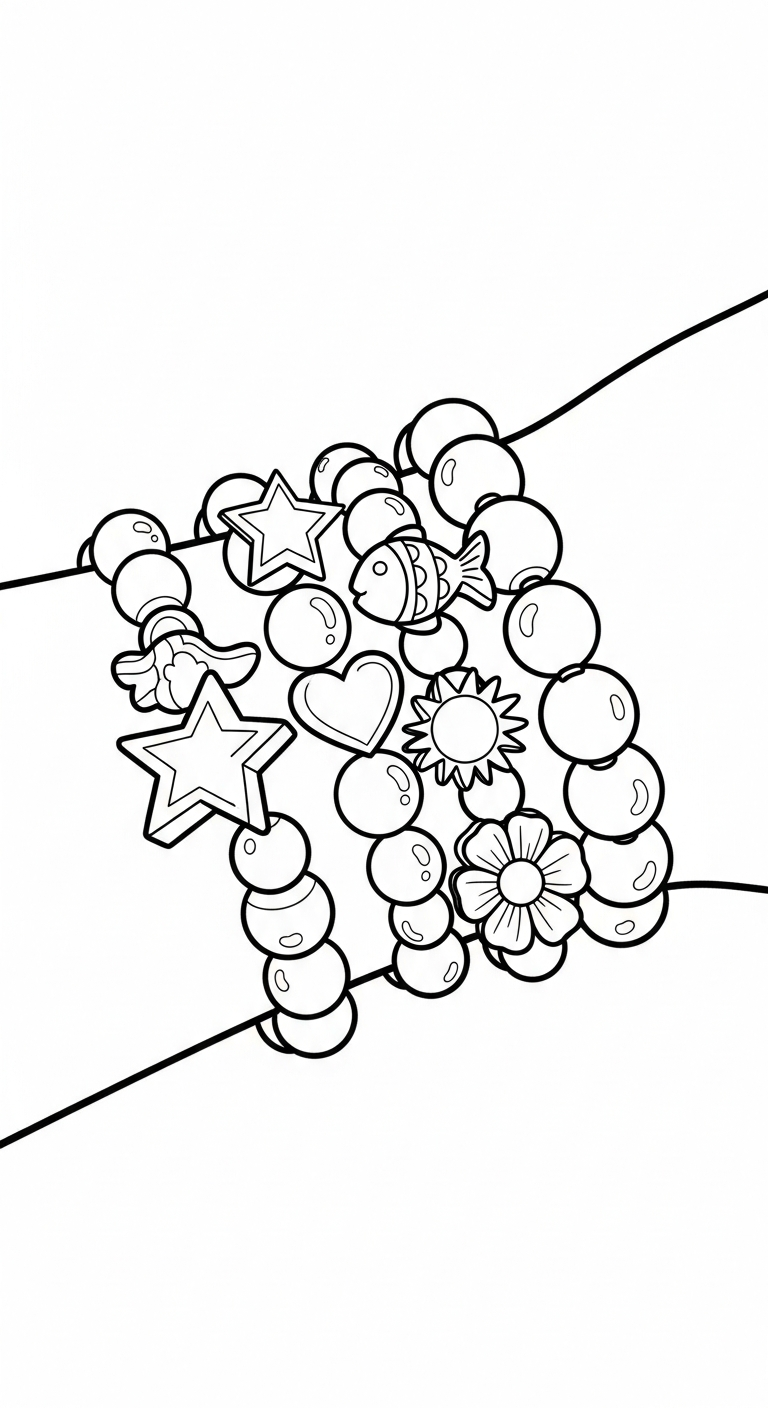 tranh tô màu trang phục mùa hè cho bé 8 tuổi