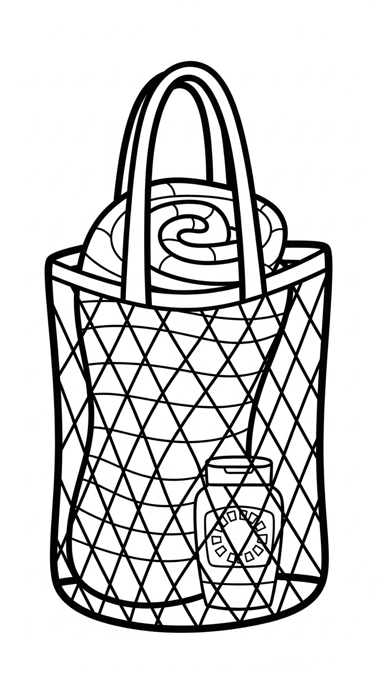 tải tranh tô màu trang phục mùa hè cho bé 6 tuổi